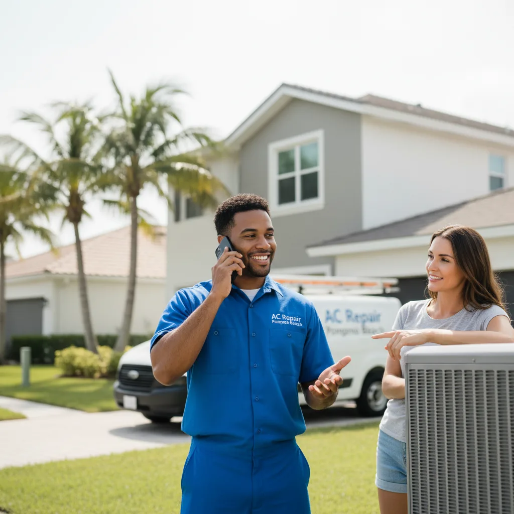 AC Repair Pompano Beach customer support in Bulverde